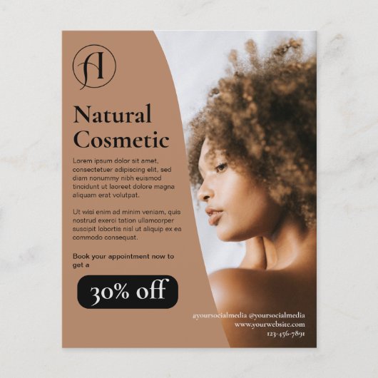 Modern Afbeelding Beauty Salon Flyer (Voorkant)