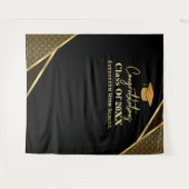 Modern Afgestudeerden Afstuderen Photo Booth Achte Wandkleed (Voorkant (horizontaal))