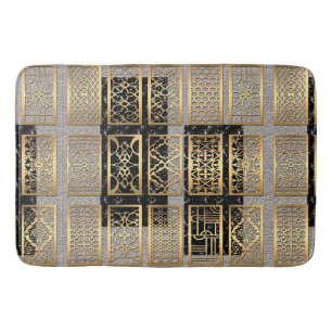 Modern Afrikaans Amerikaans abstract design Badmat