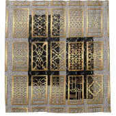 Modern Afrikaans Amerikaans abstract design Douchegordijn (Voorkant)