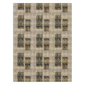 Modern Afrikaans Amerikaans abstract design Tafelkleed (Voorkant)