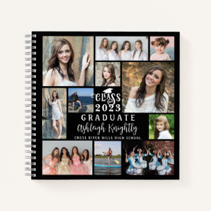 Modern Afstuderen 11 Foto Collage Guestbook Notitieboek
