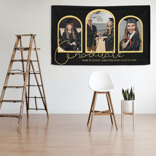 Modern Afstuderen | 3 Kunstfotocollage Spandoek