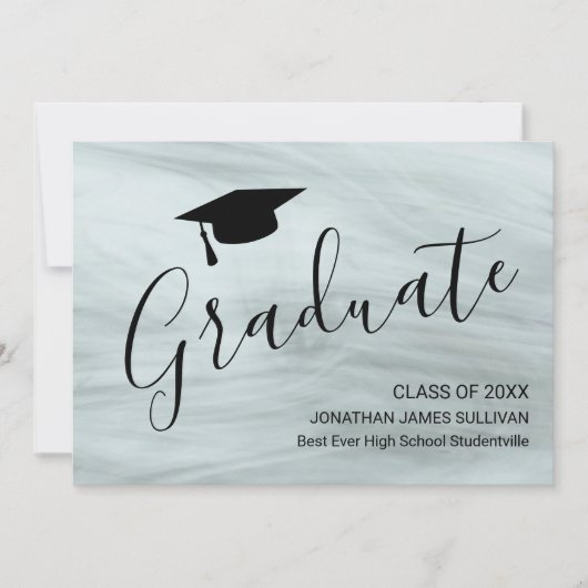 Modern Afstuderen Aankondiging (Voorkant)