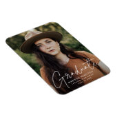 Modern Afstuderen Afstuderen van de Foto van White Magneet (Rechterzijde)