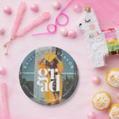 Modern Afstuderen Bord voor fotopapier (Feest)