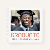 Modern afstuderen fotojaar afstuderen notitieboek (Voorkant)