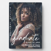 Modern Afstuderen handgeschreven script | Foto Fotoplaat (voorkant)