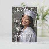 Modern Afstuderen Magazine Hoesje geïnspireerd Afs Kaart (Staand voorkant)