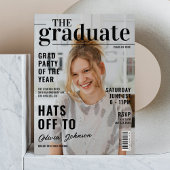 Modern Afstuderen Magazine Photo Afstudeerder Part Kaart