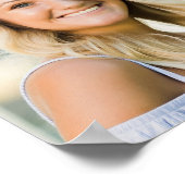 Modern Afstuderen Welkom 3 Foto's Script Poster (Hoek)