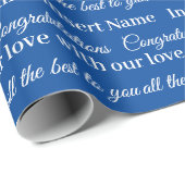 Modern all-occasion inpakpapier (Rol Hoek)