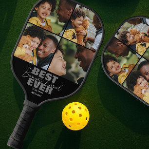 Modern Allerbeste Bonus Papa Fotocollage Pickleball Paddle