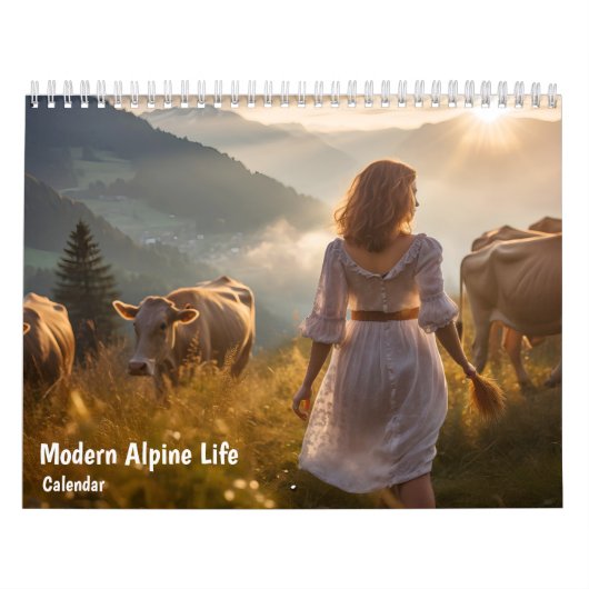 Modern Alpenleven – Kalender (Hoes)