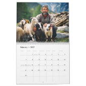Modern Alpenleven – Kalender (Feb 2027)