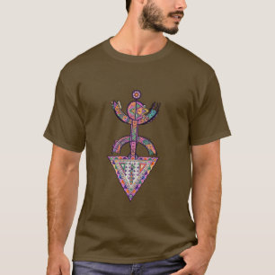 Modern Amazigh Yaz Symbool – Levendige Tribale T-s T-shirt