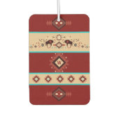 Modern American Native Influenced Pattern Monogram Luchtverfrisser (Voorkant)