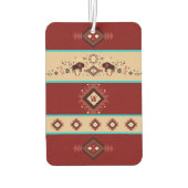 Modern American Native Influenced Pattern Monogram Luchtverfrisser (Achterkant)