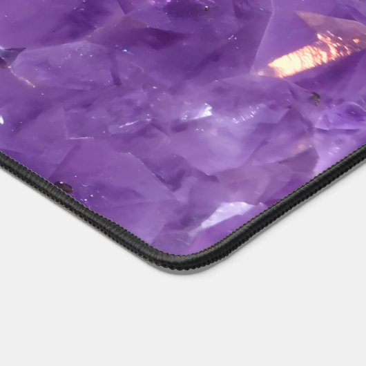 Modern Amethyst Birthstone Monogram Name (Coin)