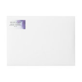 Modern Amethyst Waterverf Geode Barefoot Bride™ (Voorkant)