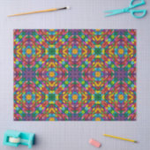 modern amish squares tissuepapier (Craft)