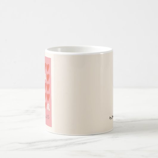 Modern Amour Heart Valentijnsdag geeft Schattigee Koffiemok (Center)