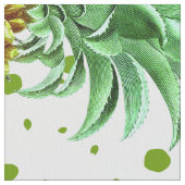 Modern ananas patroon stof (Close Up)