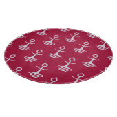 Modern Anchors Pattern Snijplank (Hoek)