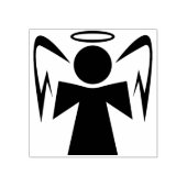 Modern Angel Art Stempel (Afrduk)