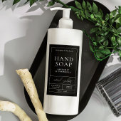 Modern apotheker zeep bad lichaam waterdicht label voedselcontainer etiket