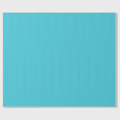 Modern Aqua Turquoise Moroccan Quatrefoil Pattern Cadeaupapier (Vlak)