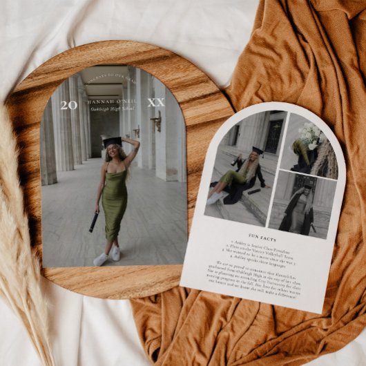 Modern Arch Lijst Afstuderen aangekondigd Kaart