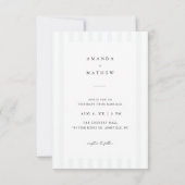 Modern Arch Photo Minimalist Wedding Invitation (Dos)