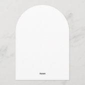 Modern Arch Wedding Invitation | Stylish Aesthetic (Dos)