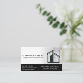 Modern Architecture Logo Design Visitekaartje (Staand voorkant)