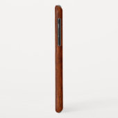 Modern Aries Zodiac Symbool in Mahogany als gedruk Case-Mate iPhone Case (Achterkant/links)