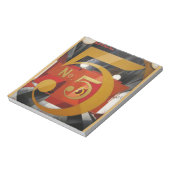 Modern Art Cubist Demuth Figuur 5 in Gold Notitieblok (Gedraaid)