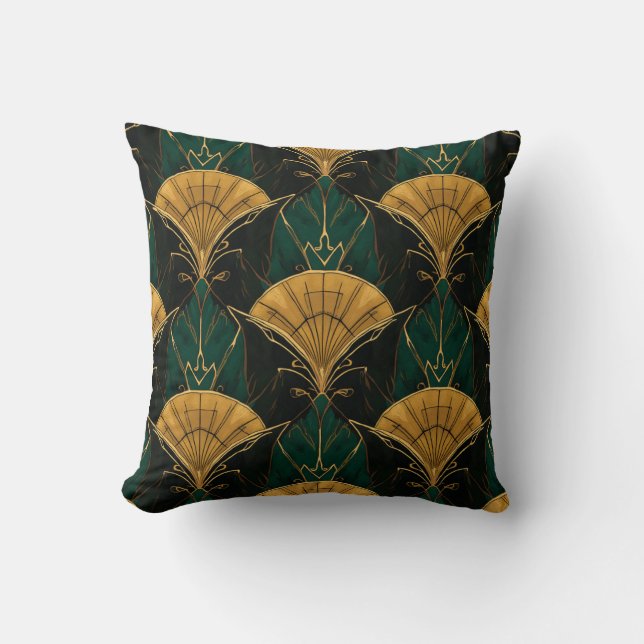 Modern Art Deco Patroon kussen (Voorkant)