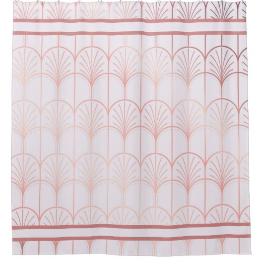 Modern Art Deco Pattern Douchegordijn (Voorkant)