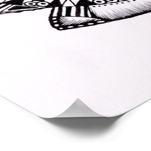 Modern Art Fish Poster / Design, Geometrica van V (Hoek)