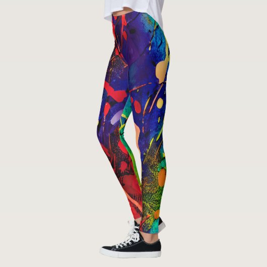 Modern Art Leggings (Gauche)