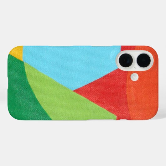 Modern Art Multicolor Phone Case (Achterkant (horizontaal))