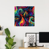 Modern Art Poster (Bureau à domicile)