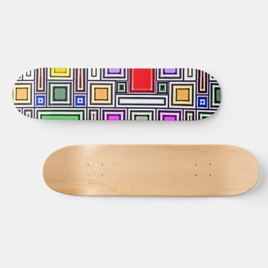 Modern Art Skateboard Deck (Horz)