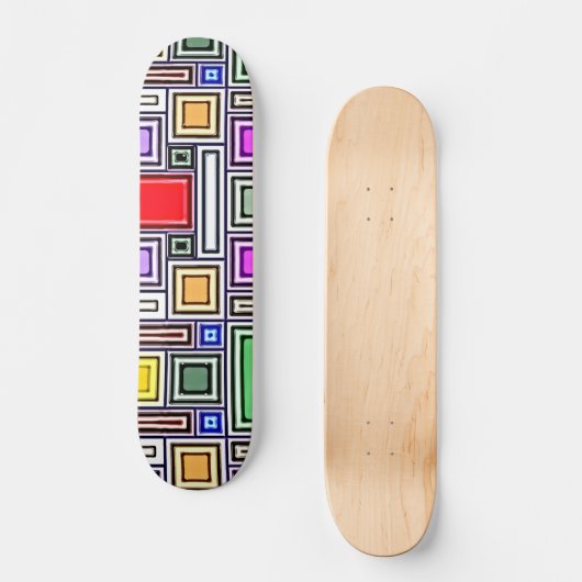 Modern Art Skateboard Deck (Recto)