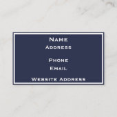 Modern Attorney Visitekaartje (Achterkant)