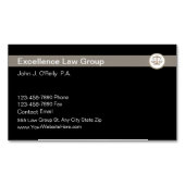 Modern Attorney Visitekaartje Magneten (Voorkant)