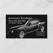 Modern Automotive Business Design Visitekaartje (Voorkant)