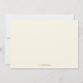 MODERN BABY | BAPTISME-INVITATIE KAART (Achterkant)