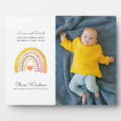 Modern Baby Photo Blue Keepomwille Plaque Fotoplaat (Voorkant)